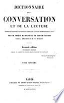 Dictionnaire de la conversation et de la lecture inventaire raisonné
