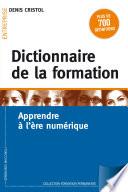 Dictionnaire de la formation