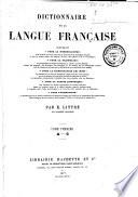 Dictionnaire de la langue française