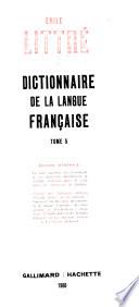 Dictionnaire de la langue française ...