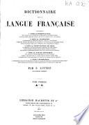 Dictionnaire de la langue française