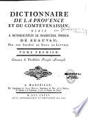 Dictionnaire de la Provence et du Comté-Venaissin