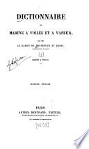 Dictionnaire de marine à voiles et à vapeur