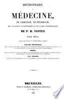 Dictionnaire de médecine, de chirurgie, de pharmacie, des sciences accessoires et de l'art vétérinaire