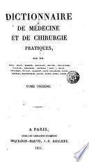 Dictionnaire de médecine et de chirurgie pratiques