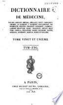 Dictionnaire de médecine