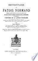 Dictionnaire de patois normand