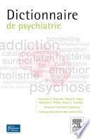 Dictionnaire de psychiatrie