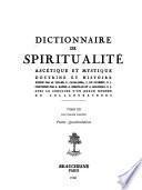 Dictionnaire de spiritualité ascétique et mystique