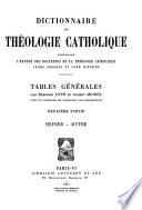 Dictionnaire de théologie catholique
