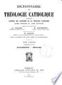 Dictionnaire de théologie catholique
