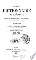 Dictionnaire de théologie