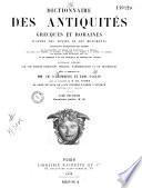 Dictionnaire des antiquités grecques et romaines