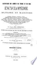 Dictionnaire des armées de terre et de mer