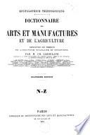 Dictionnaire des arts et manufactures et de l'agriculture