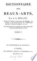 Dictionnaire des beaux-arts