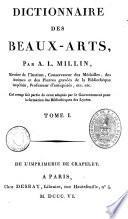 Dictionnaire des beaux arts