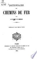 Dictionnaire des chemins de fer par A. de Coūsy de Fageolles