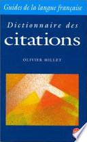 Dictionnaire des citations