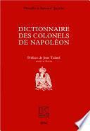 Dictionnaire des colonels de Napoléon