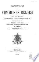 Dictionnaire des communes belges
