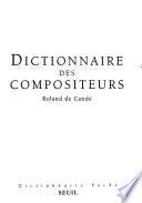 Dictionnaire des compositeurs