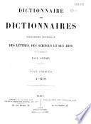 Dictionnaire des dictionnaires