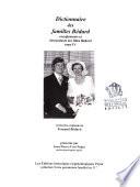 Dictionnaire des familles Bédard: Compléments et descendants des filles Bédard
