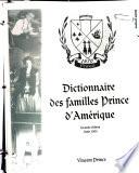 Dictionnaire des familles Prince d'Amérique