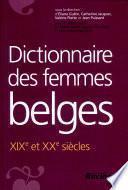 Dictionnaire des femmes belges