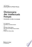 Dictionnaire des intellectuels français
