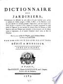 Dictionnaire des jardiniers