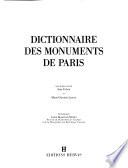 Dictionnaire des monuments de Paris