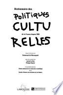 Dictionnaire des politiques culturelles de la France depuis 1959