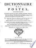 Dictionnaire des postes