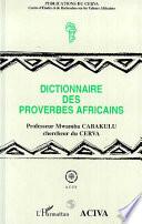 Dictionnaire des proverbes africains