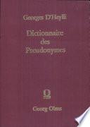 Dictionnaire des pseudonymes