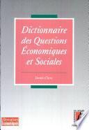 Dictionnaire des questions économiques et sociales