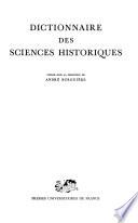 Dictionnaire des sciences historiques