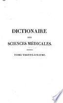 Dictionnaire des sciences médicales
