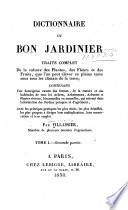 Dictionnaire du bon jardinier
