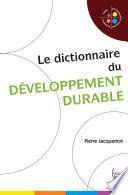 Dictionnaire du développement durable