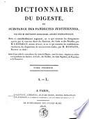 Dictionnaire du Digeste