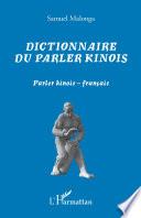Livre Dictionnaire du parler kinois