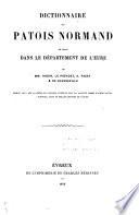 Dictionnaire du patois normand