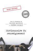 Dictionnaire du renseignement