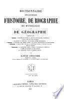 Dictionnaire encyclopédique d'histoire, de biographie, de mythologie et de géographie