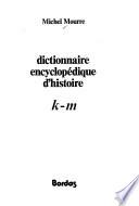 Dictionnaire encyclopédique d'histoire