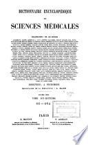 Dictionnaire encyclopédique des sciences médicales