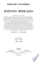 Dictionnaire Encyclopedique des Sciences Medicales